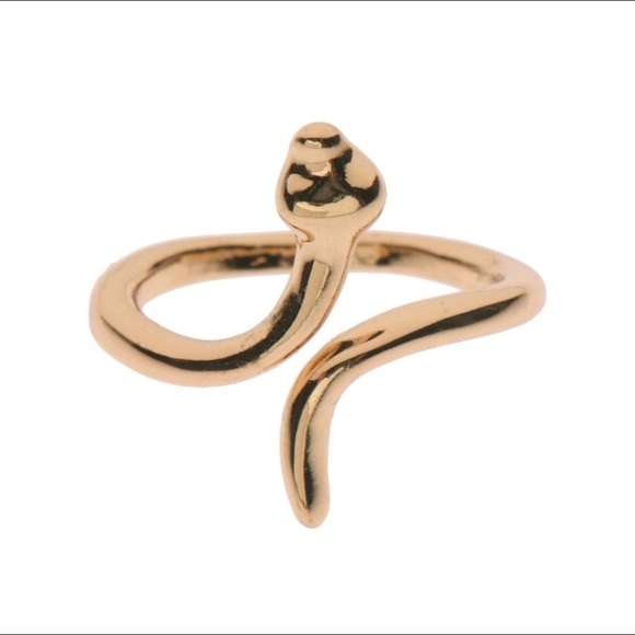 T&J Designs Jewelry - T & J Designs Gold Snake Ring 🐍